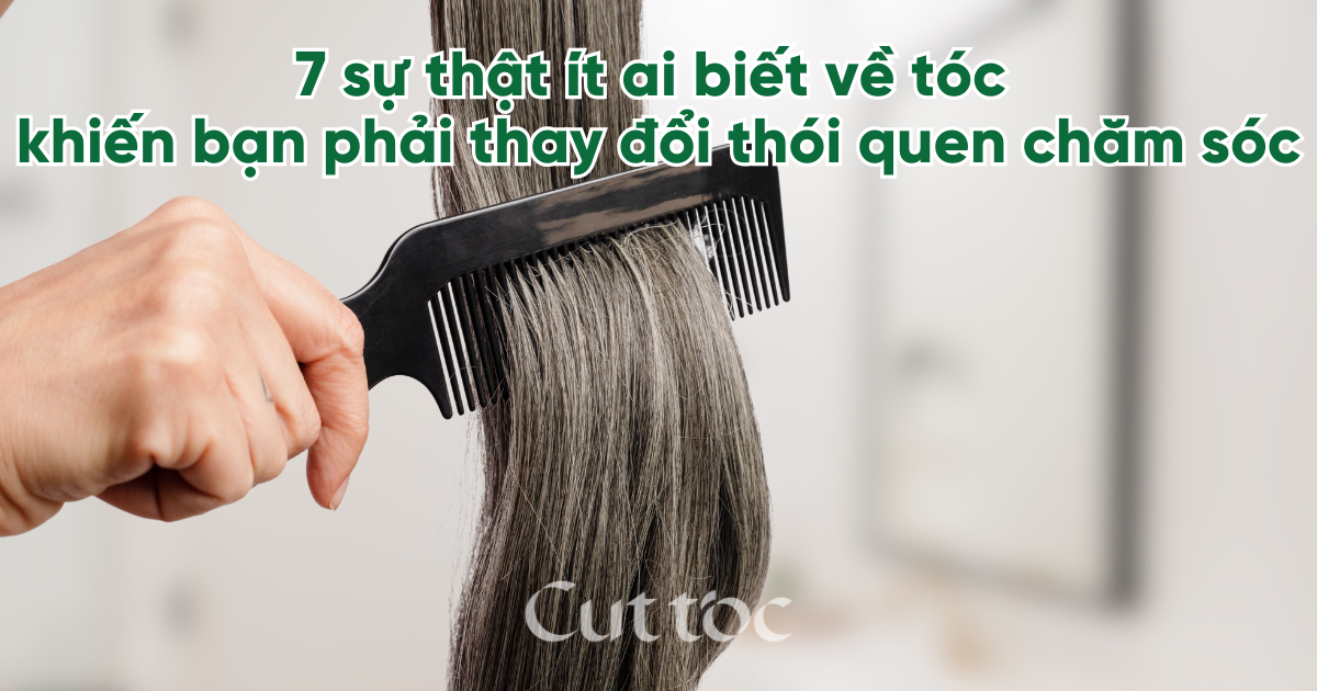 7 sự thật về tóc khiến bạn phải thay đổi thói quen chăm sóc