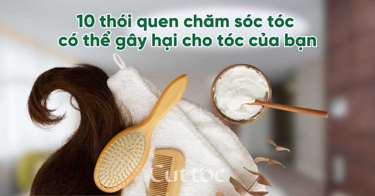 10 thói quen chăm sóc tóc có thể gây hại cho tóc của bạn – Nhiều người vẫn đang làm mỗi ngày