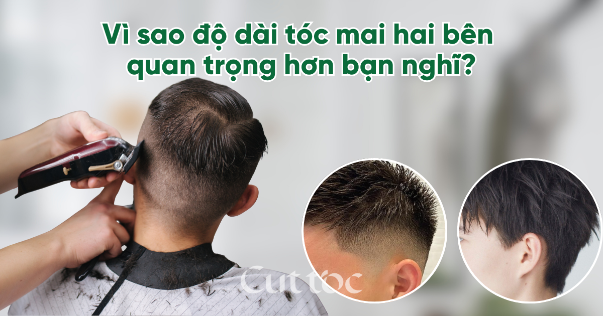 Cắt tóc nam: Vì sao độ dài hai bên quan trọng hơn bạn nghĩ?
